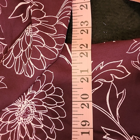 41 HAWTHORN Floral 3/4 Sleeve Shirt - Picture 8 of 8